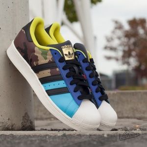 adidas SUPERSTAR ODDITY PACK CAMO SNEAKERS BX13